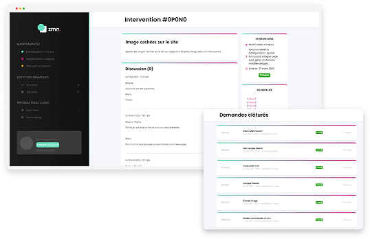 Forfait maintenance wordpress : notre plateforme